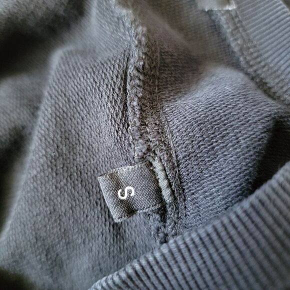 Diesel Womens Sweatshirt Size S Flamingo Hearts Light Weight Y2K Black - Picture 9 of 11